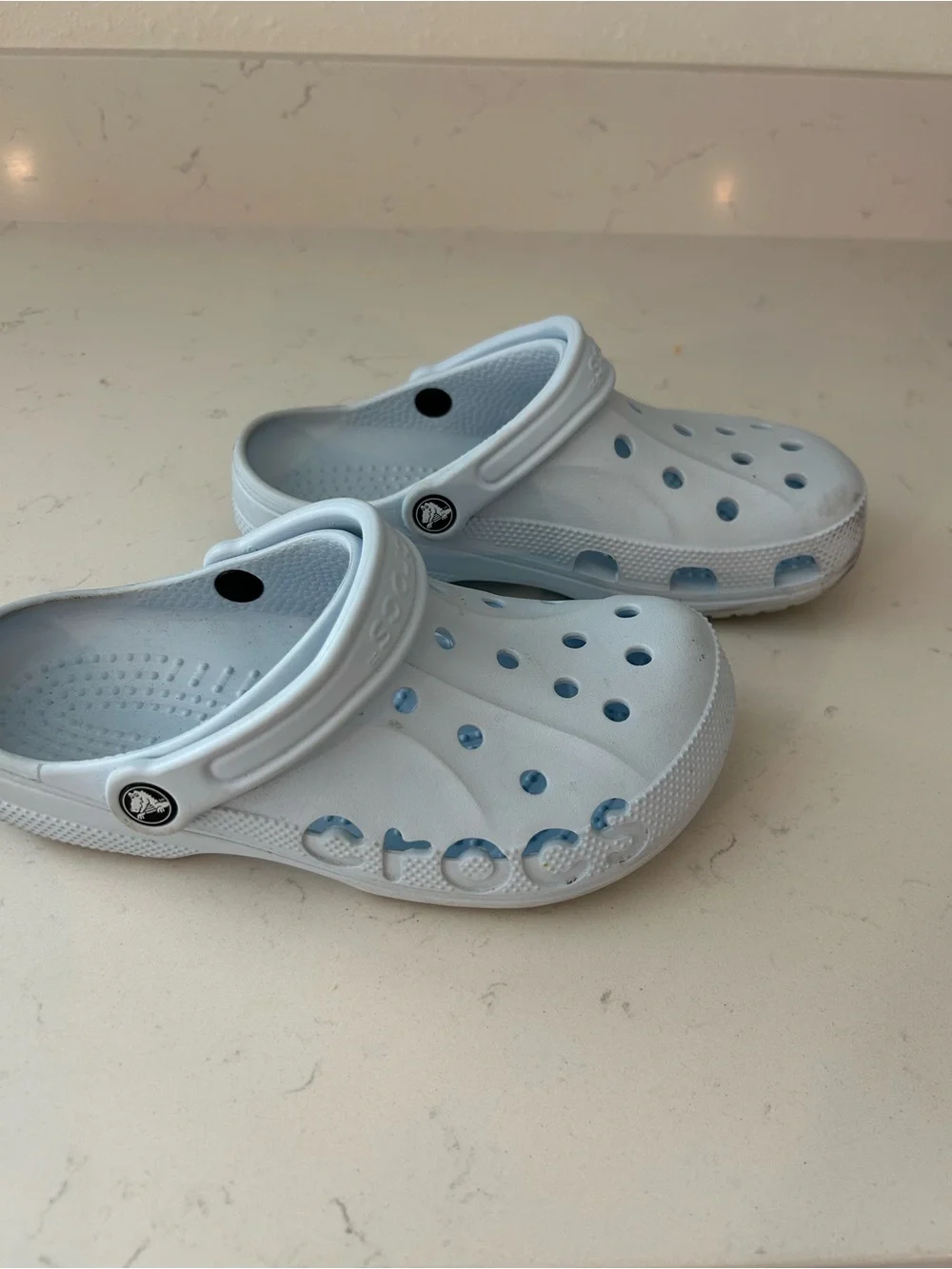 CROCS Kids' Classic Clog in Light Blue